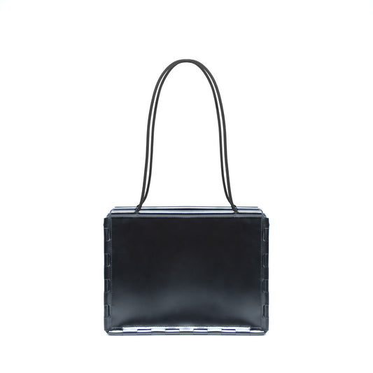 ANSA LEATHER TOTE BAG