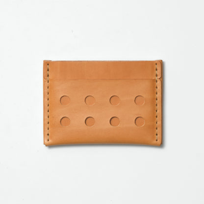 SQUARE PERFORATED WALLET