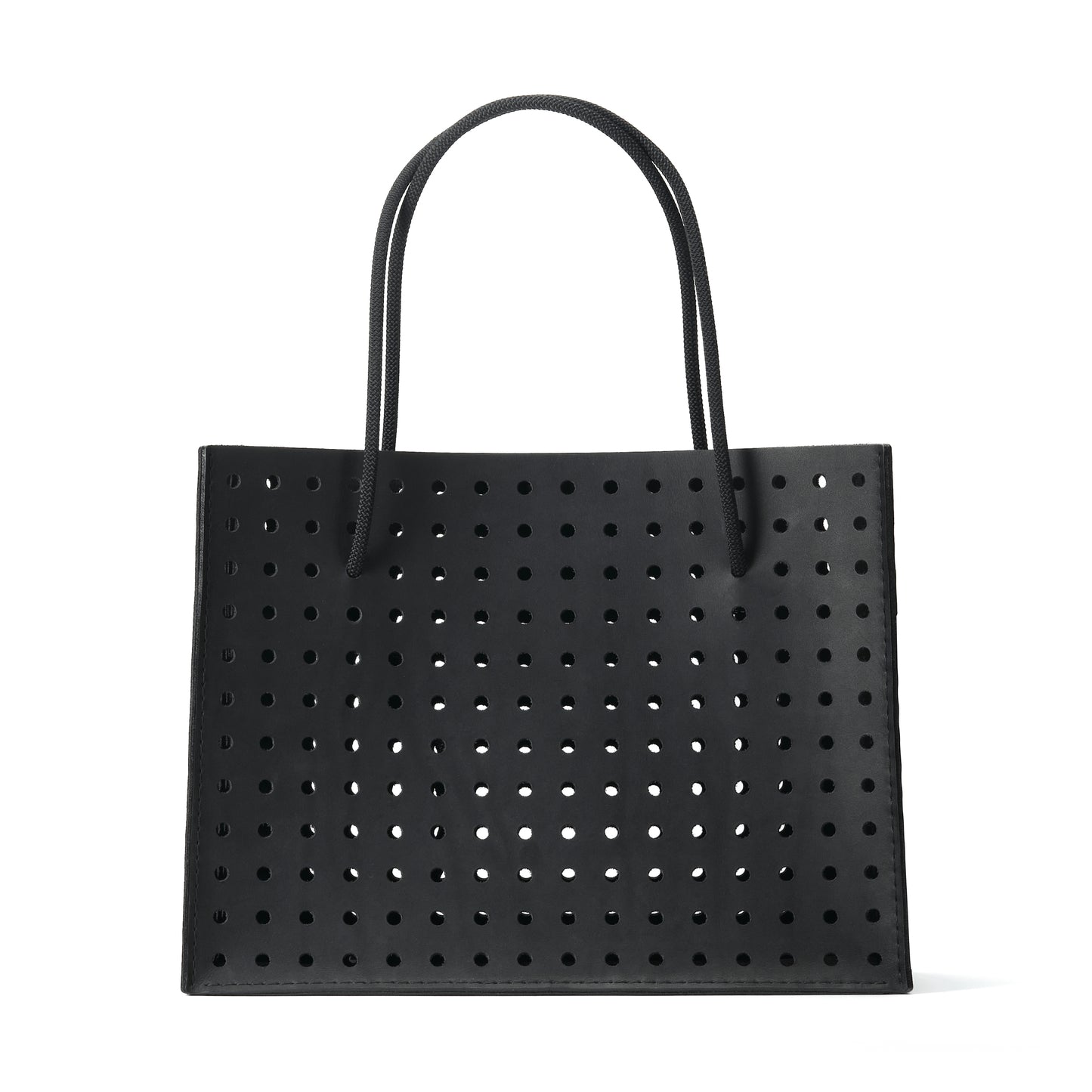 SQUARE PERFORATED TOTE