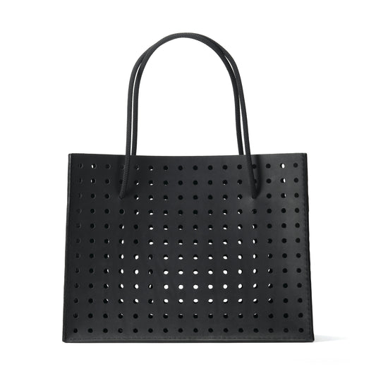 SQUARE PERFORATED TOTE